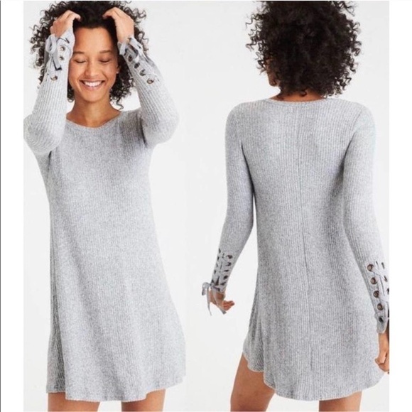 American Eagle Outfitters Dresses & Skirts - NWT American Eagle Maroon Soft and Sexy Plush Dress